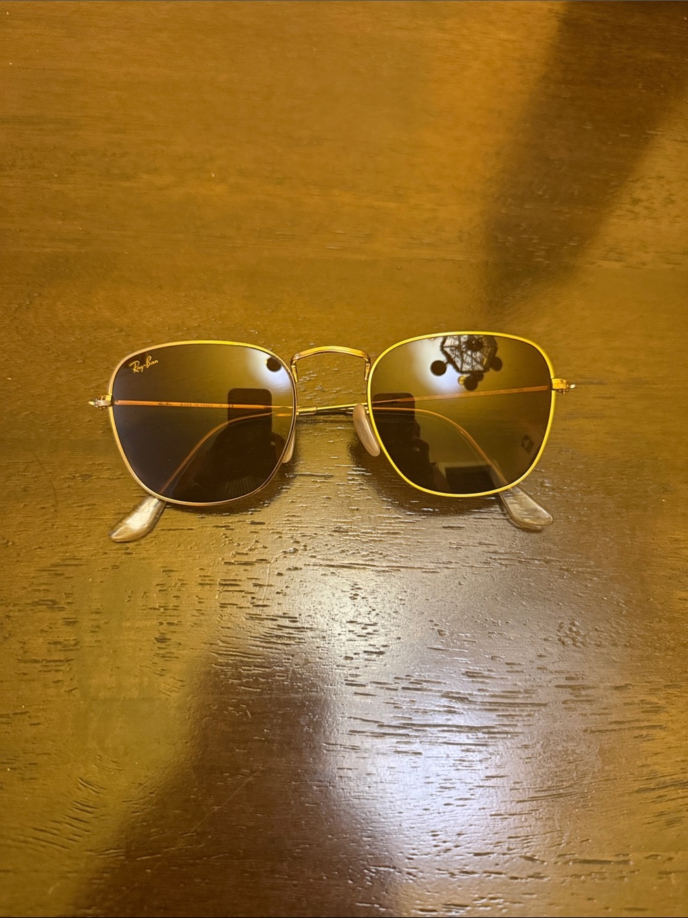 Ray-Ban Gold Frame aviator Sunglasses